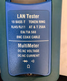 Tenma 2 in 1 Lan Tester and Multimeter