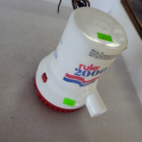 Rule 2000 Heavy Duty Bilge Pump