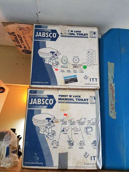 Jabsco Manual Toilet from