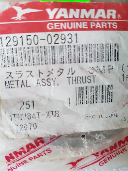 Yanmar 129150-02931 - Metal Assy, thrust