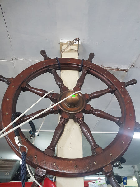 Wooden ships wheel